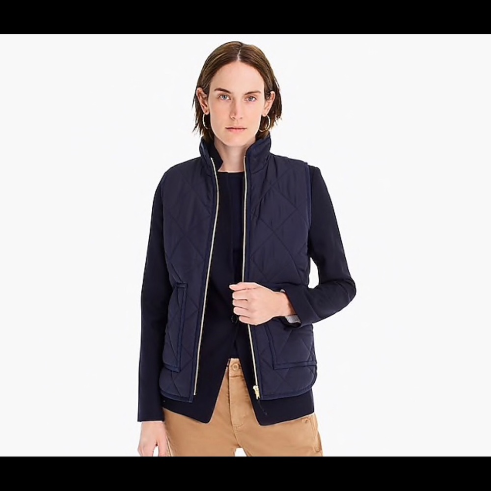 J-Crew Women’s Quilted Vest